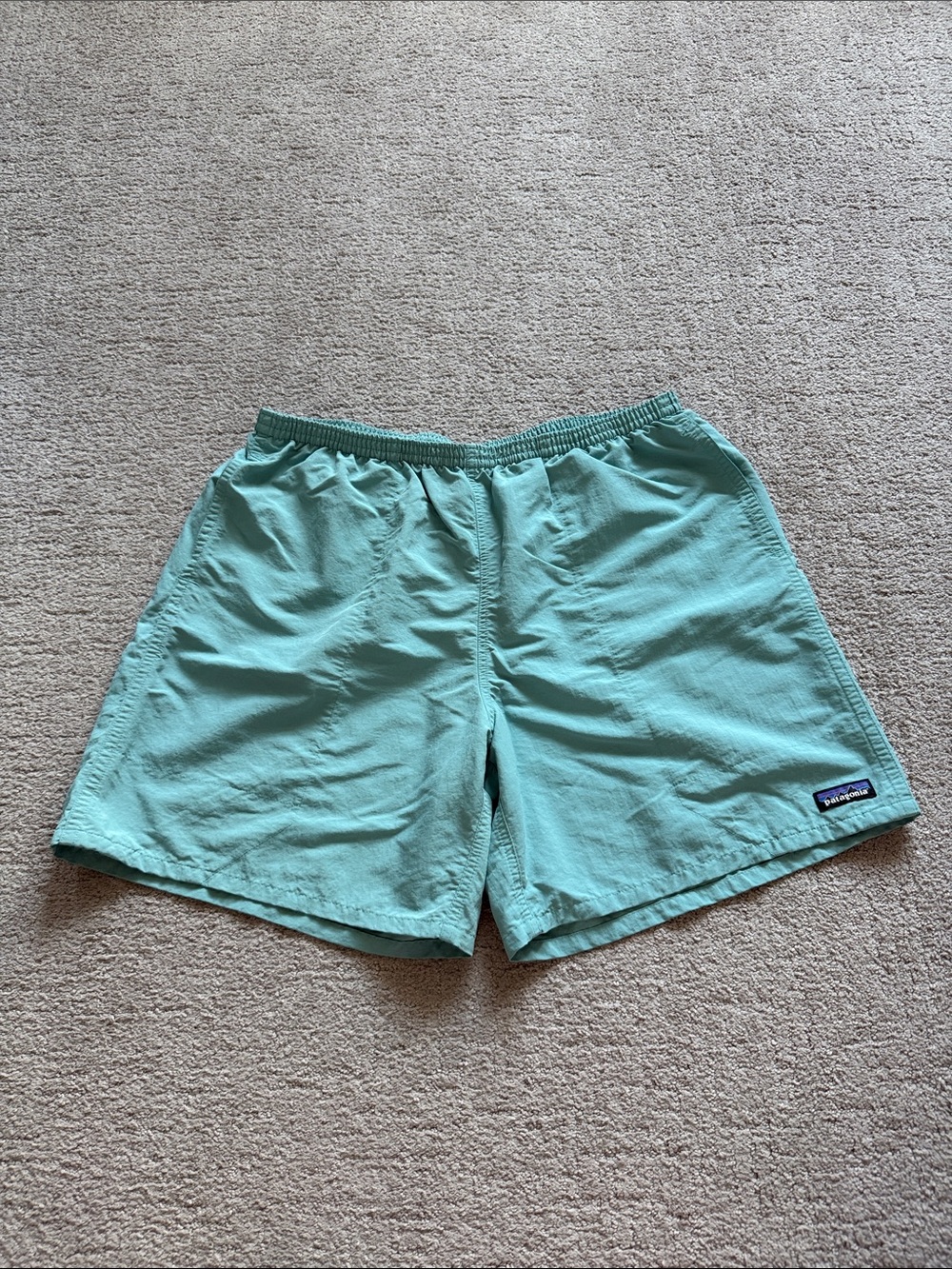 Patagonia Men’s Baggies Hybrid Shorts in Light Blue - XL